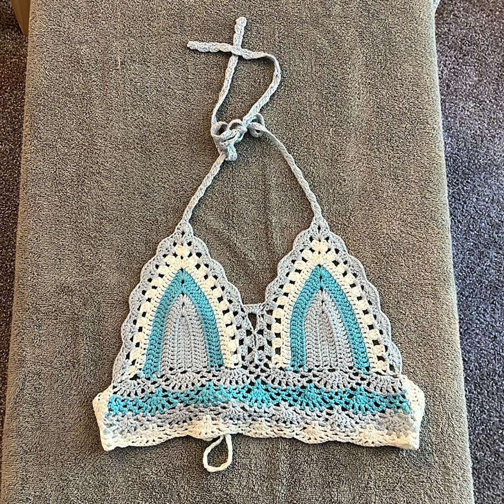 Shein Crochet Cover Up Top
